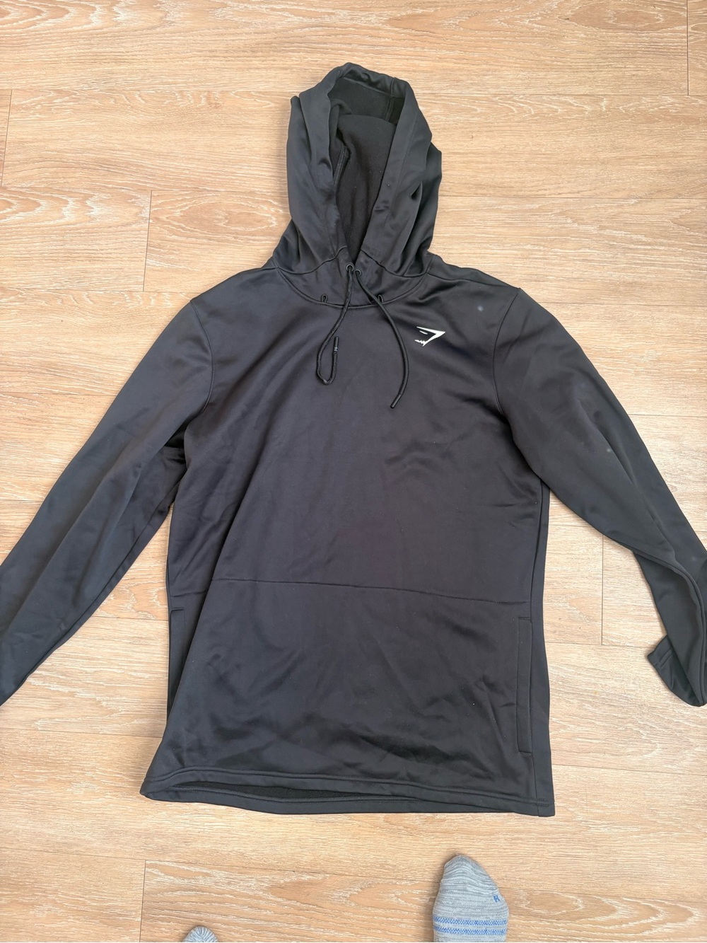 Gymshark Black Men's Lightweight Training Hoodie